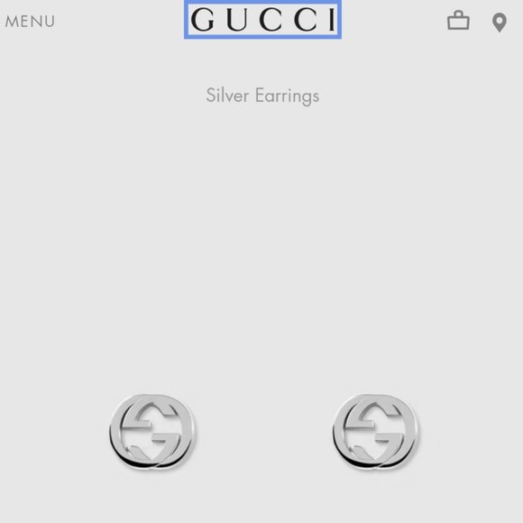 Gucci Jewelry - AUTHENTIC Gucci Interlock Earrings
